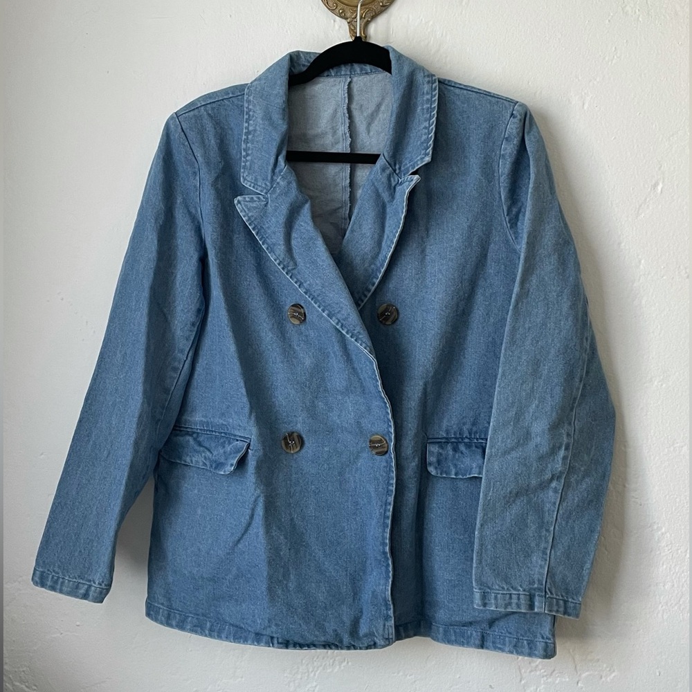 Denim Blazer